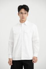 Áo Sơ Mi Tay Tháo Rời Relaxed Generos 010126212MF