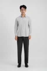 Áo Sơ Mi Dài Tay Classic Fit Generos 010126197MF Ghi AM222