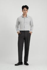 Áo Sơ Mi Dài Tay Classic Fit Generos 010126197MF Ghi AM222