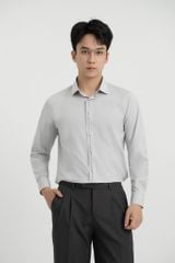 Áo Sơ Mi Dài Tay Classic Fit Generos 010126197MF Ghi AM222