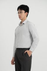 Áo Sơ Mi Dài Tay Classic Fit Generos 010126197MF Ghi AM222