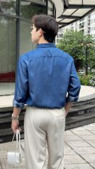 Áo sơ mi denim nam GENEROS cao cấp 010125254MF