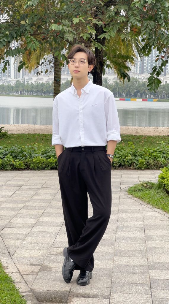 Áo Sơ Mi Oxford Nam Dài Tay Regular GENEROS 010125198MFC