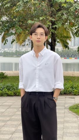 Áo Sơ Mi Oxford Nam Dài Tay Regular GENEROS 010125198MFC