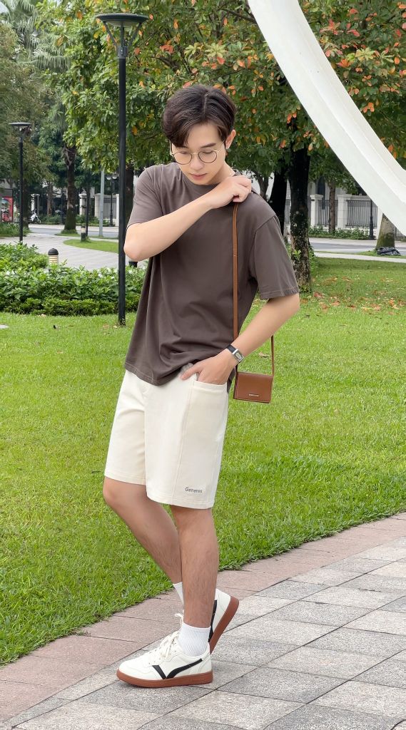 Quần Short Nỉ GENEROS MF010125013 Be