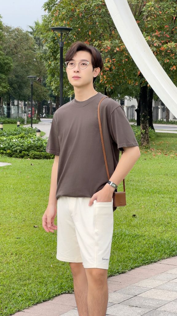 Quần Short Nỉ GENEROS MF010125013 Be