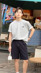 Quần Short Nỉ GENEROS MF010125013 Đen