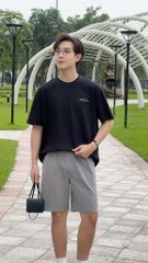 Quần Short Nỉ GENEROS MF010125013 Xám