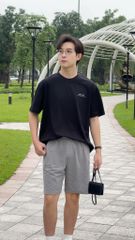 Quần Short Nỉ GENEROS MF010125013 Xám