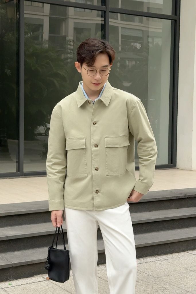 Áo Khoác Kaki Blazer Nam 030125116MF