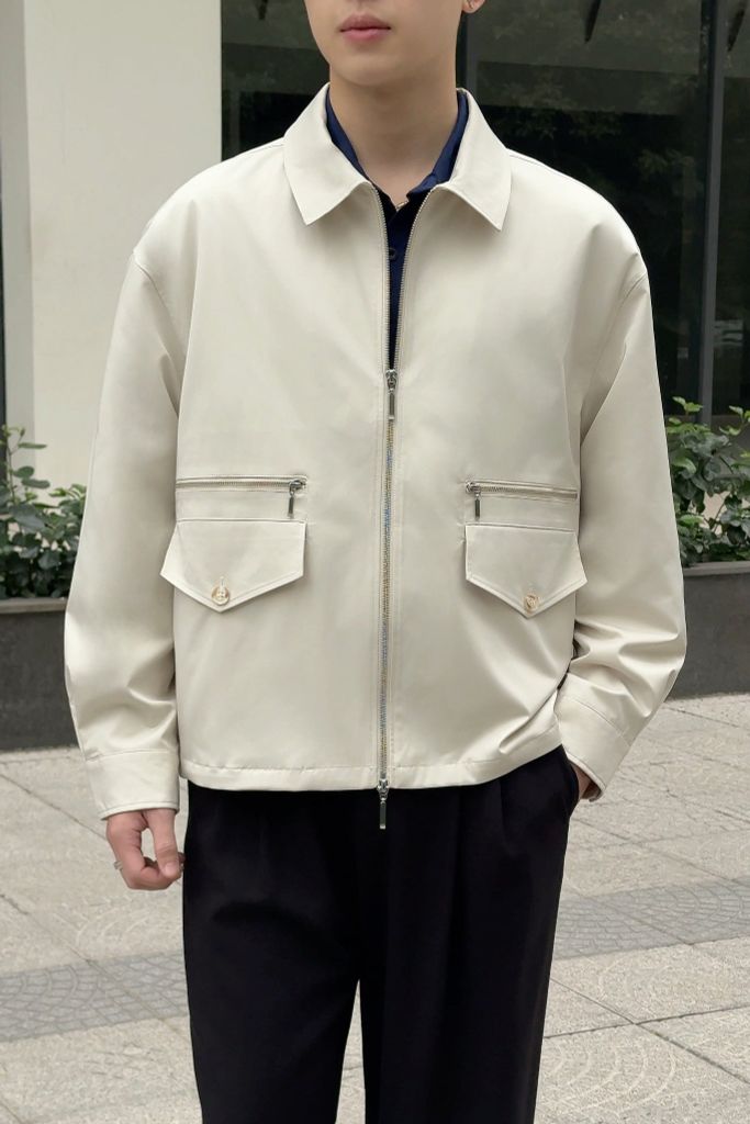 Áo Khoác Dáng Ngắn Blouson Jacket Nam 030125362MF