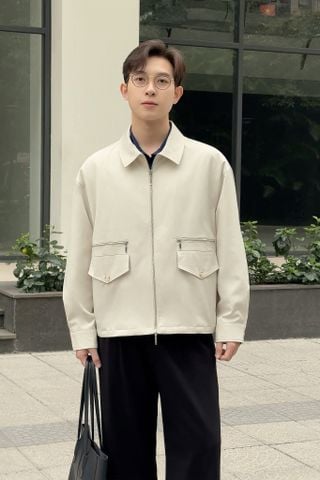 Áo Khoác Dáng Ngắn Blouson Jacket Nam 030125362MF