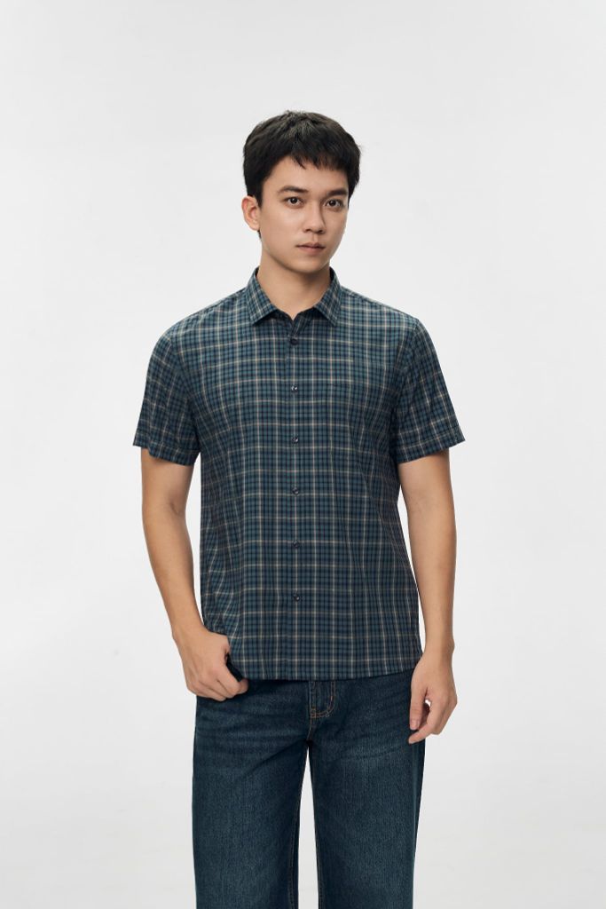 Áo Sơ Mi Nam Cộc Tay Slimfit GENEROS 010125141MFD