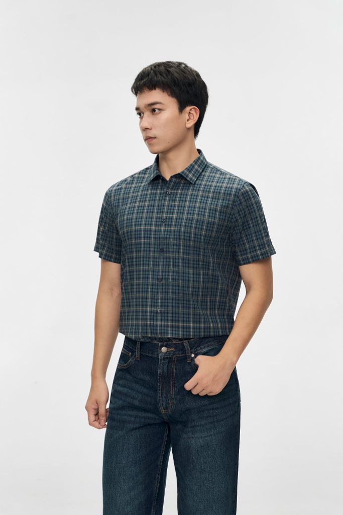 Áo Sơ Mi Nam Cộc Tay Slimfit GENEROS 010125141MFD