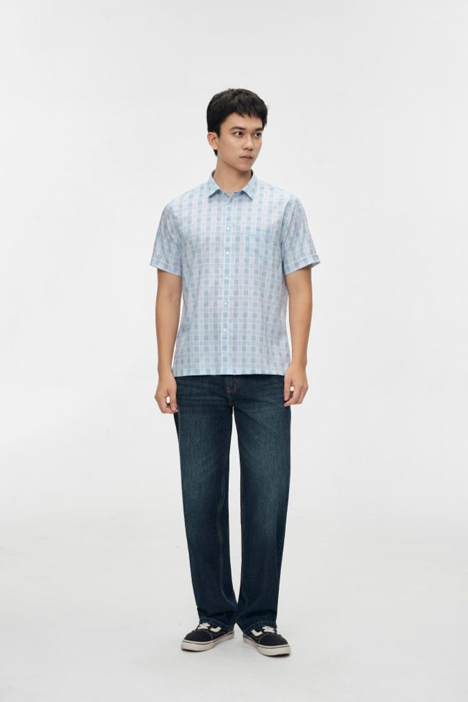 Áo Sơ Mi Nam Cộc Tay Slimfit GENEROS 010125141MFD