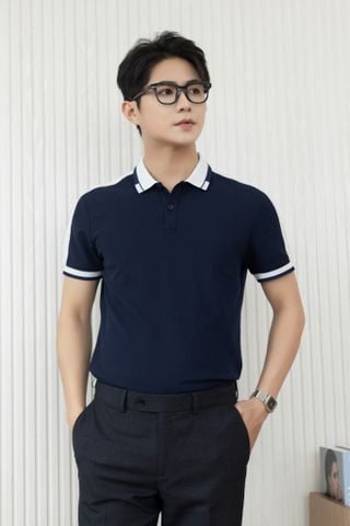 Áo Polo Nam Regular GENEROS MF010125004 Navy