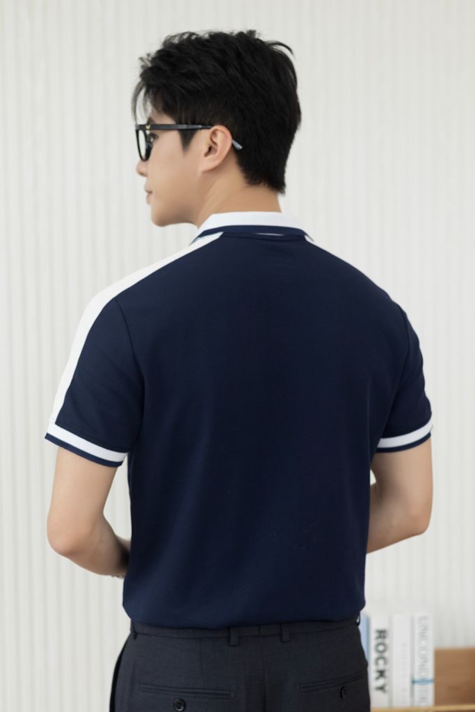 Áo Polo Nam Regular GENEROS MF010125004 Navy