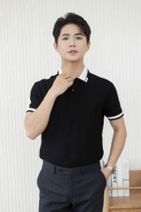 Áo Polo Nam Regular GENEROS MF010125004 Đen