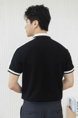 Áo Polo Nam Regular GENEROS MF010125004 Đen