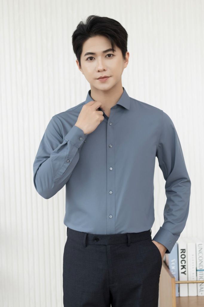 Áo Sơ Mi Dài Tay Slimfit GENEROS 010125115MFD AM166
