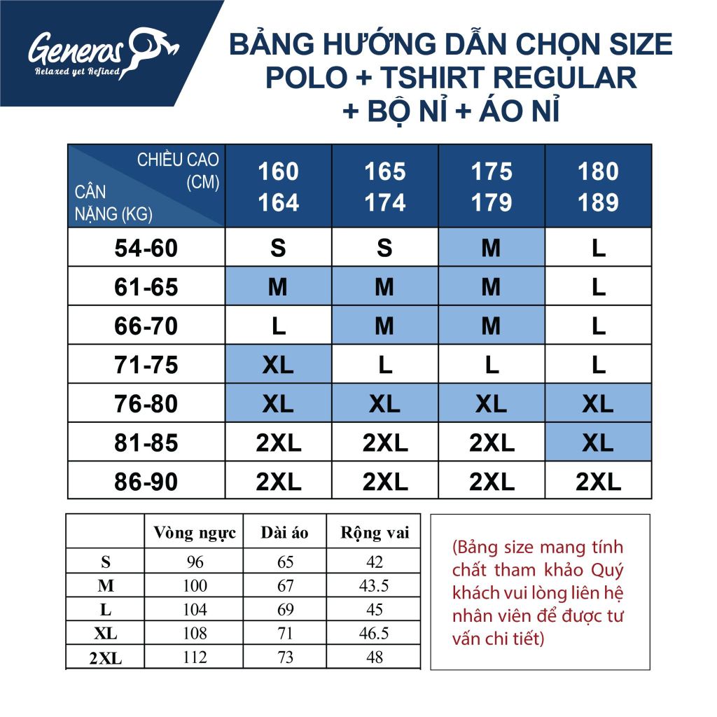 Áo Phông Nam RegularFit GENEROS MF010125001 TS26 #Đen