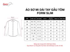 Áo Sơ Mi Dài Tay Slimfit GENEROS 010125115MFD AM164