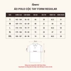 Áo Polo Nam Regular GENEROS MF010126011