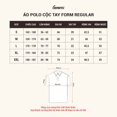 Áo Polo Nam Regular Phối Cổ GENEROS MF010126004