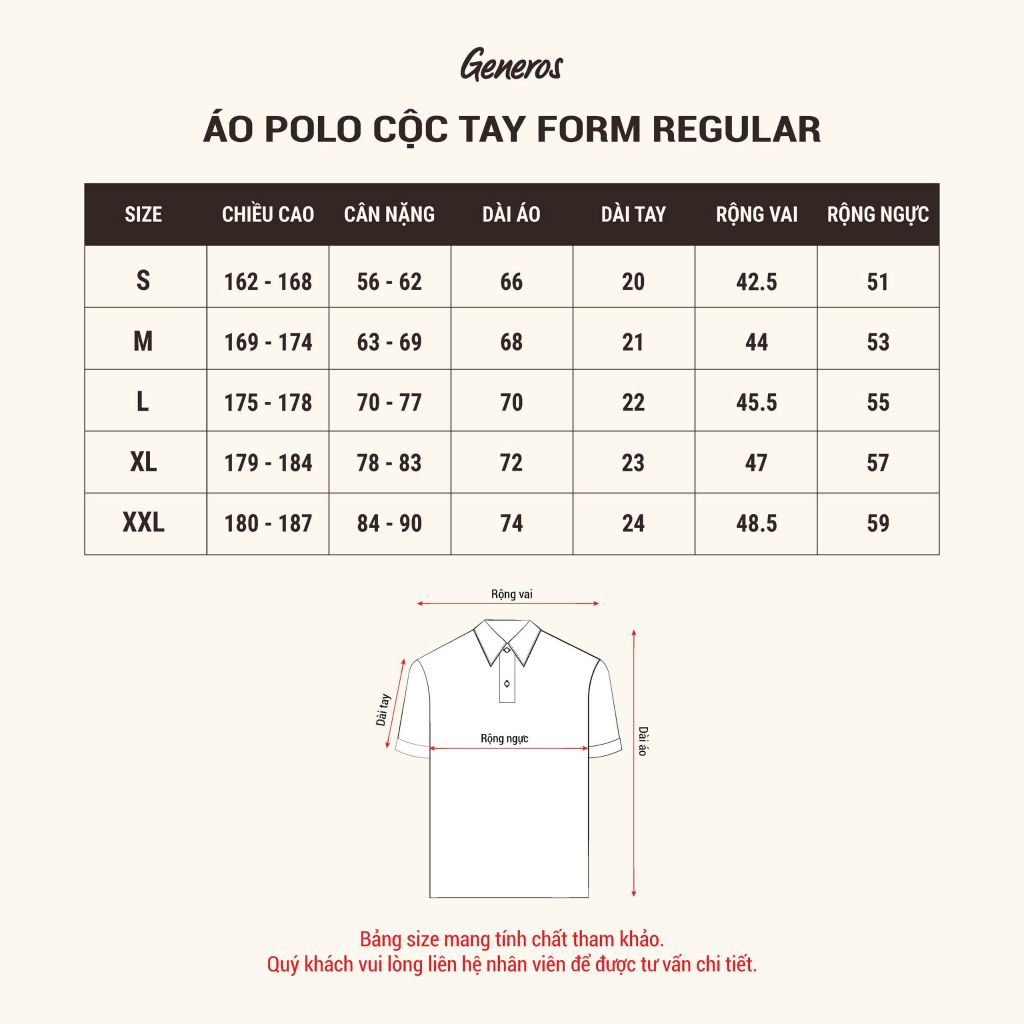 Áo Polo Nam Regular GENEROS MF010126003