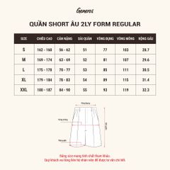 Quần Short Bermuda Regular GENEROS MF020126005