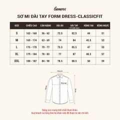 Áo Sơ Mi Dài Tay Classic Fit Generos 010126198MF #2