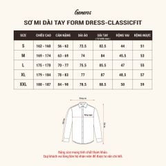Áo Sơ Mi Dài Tay Classic Fit Generos 010126198MF #3