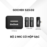  Micro thu âm không dây GoChek S23 