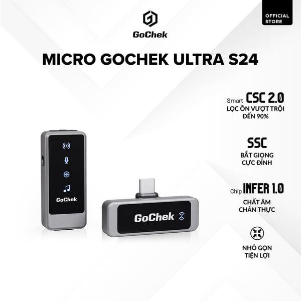 GoChek Ultra S24 – Bộ 01 mic