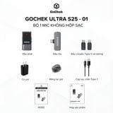  Micro thu âm không dây GoChek Ultra S25 
