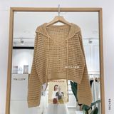  Áo len polo TD cột dây 