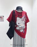  Áo thun oversize HELLO KITTY 8101 