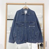  Áo khoác jean nắp túi 6693 