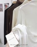  Áo tay dài thun nỉ cổ lọ 2909 