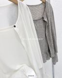  Set áo cardigan thun + áo dây 0212 