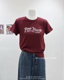  Áo thun chữ nhung TOO YOUNG 7031 