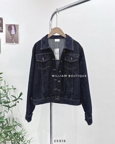  Áo khoác jean xanh navy 6864 