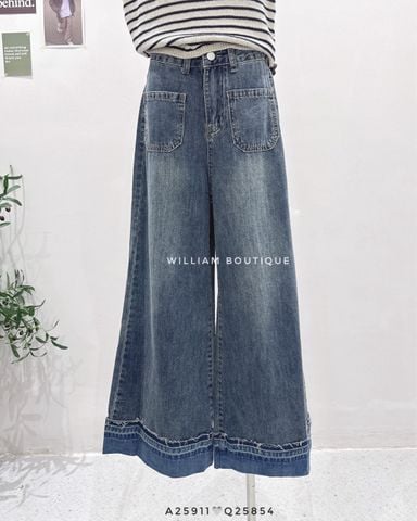  Quần jean túi trước lai rách 2013 