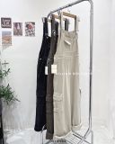  Quần yếm jean dài túi hộp 6053 