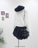  Áo sơ mi cổ tay ren 8003 