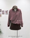  Áo hoodie polo khoá kéo 6792 