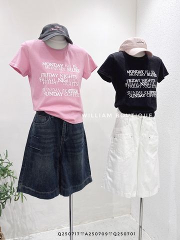  Quần short jean ngố trên gối 652 