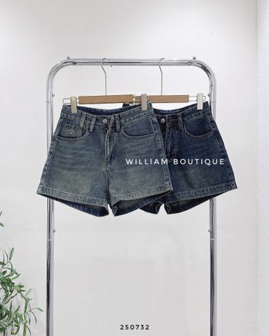  Quần short jean trơn 210 
