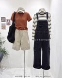  Quần short jean ngố 3380 