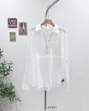  Áo sơ mi cổ V chui 6839 